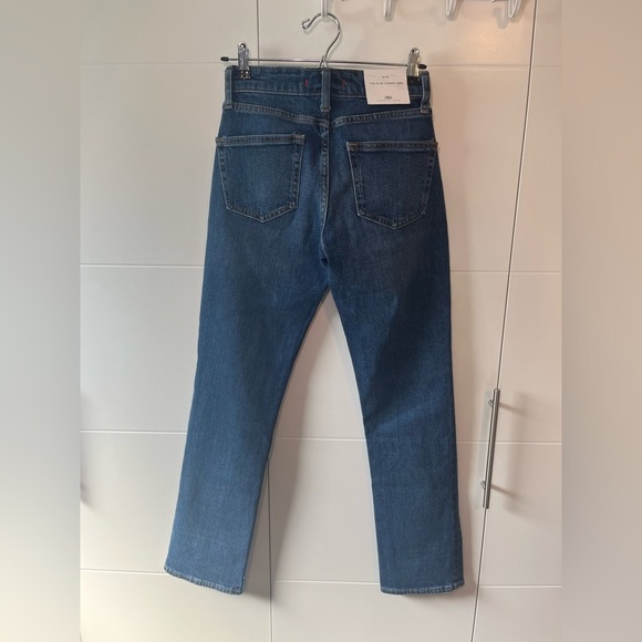 NWT Zara The Slim Turned Hem Jean Size 2 - Picture 5 of 15